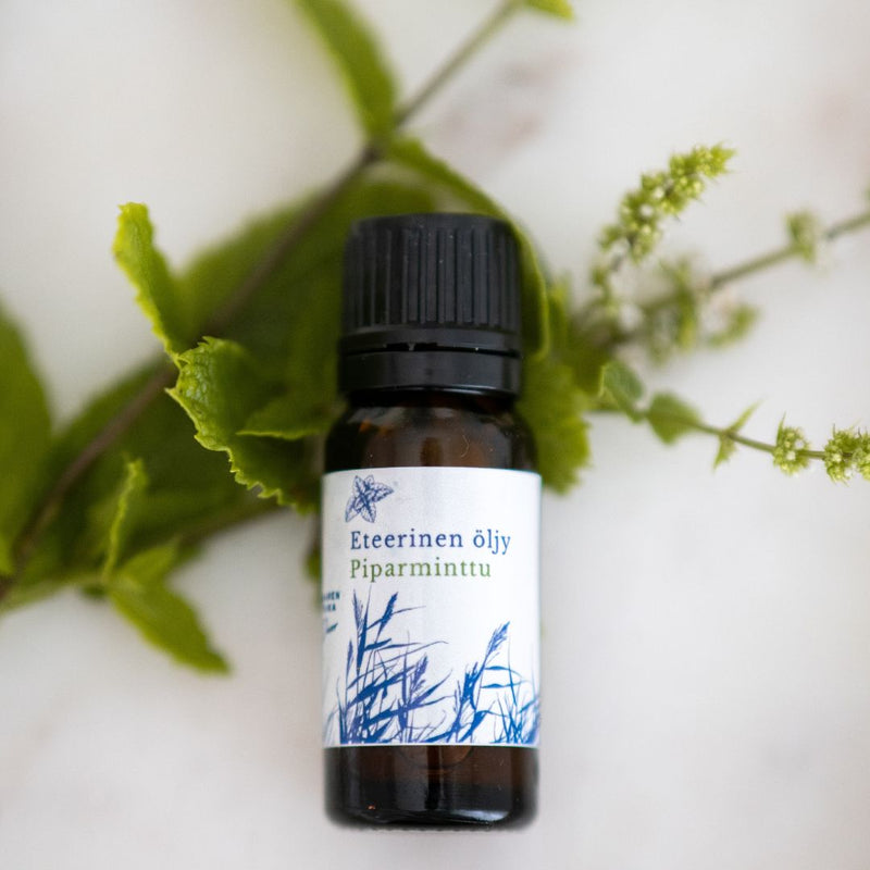 Saaren Taika eteerinen öljy piparminttu 10ml - Vegaaninen, luonnollinen