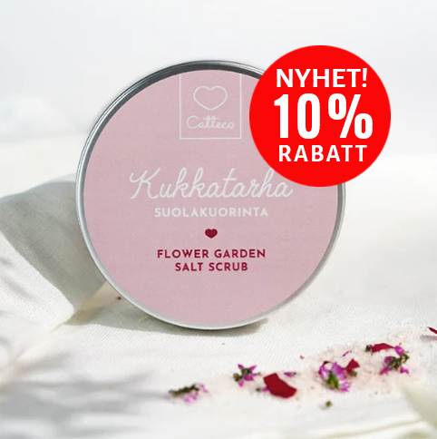 Blomstergård- saltpeeling