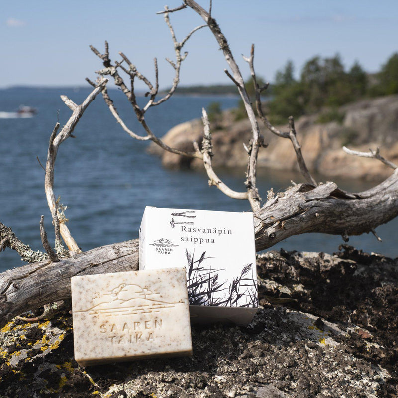 Rasvanäpin saippua® mångsidig och naturlig kraft tvål för mycket smutsiga händer, 105g