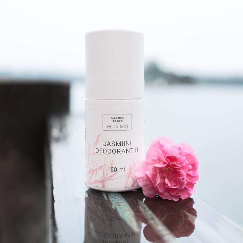 Jasmiini Roll-on deodorant 50ml - Aluminiumfri, vegansk, 93% naturlig