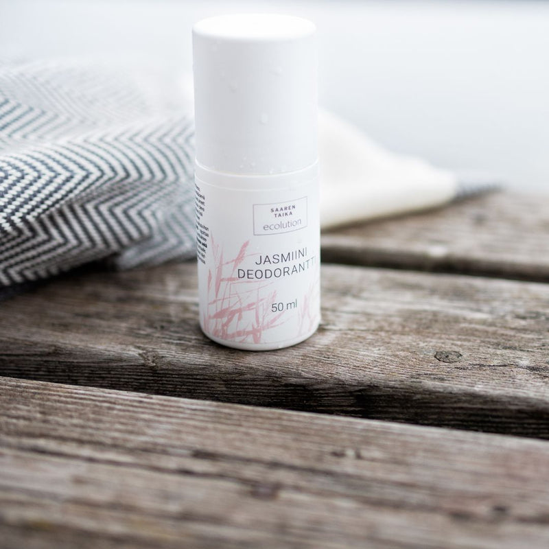 Jasmiini Roll-on deodorant 50ml - Aluminiumfri, vegansk, 93% naturlig