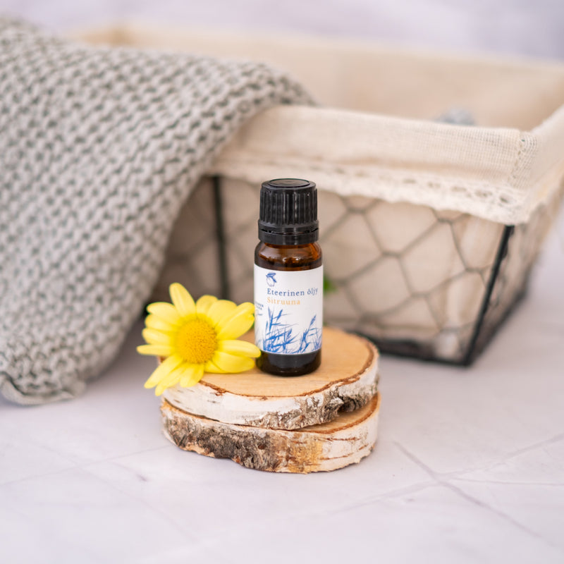 Citronolja Eterisk citronolja 10ml - Vegansk, naturlig