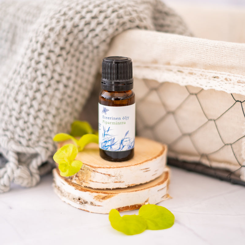 Saaren Taika eteerinen öljy piparminttu 10ml - Vegaaninen, luonnollinen
