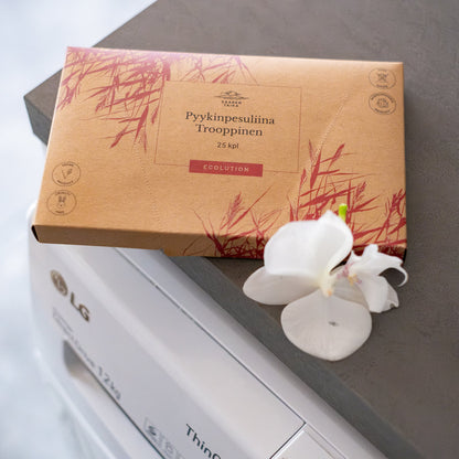 Tvättlappar Tropisk 100% biologiskt nedbrytbar tvättlappar 25st