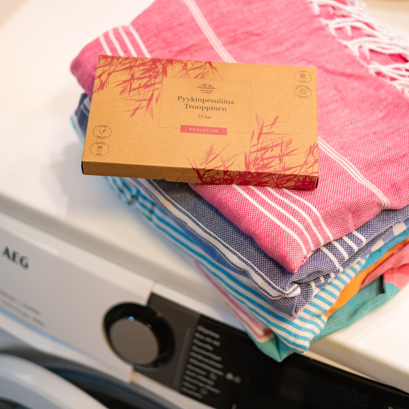 Tvättlappar Tropisk 100% biologiskt nedbrytbar tvättlappar 25st