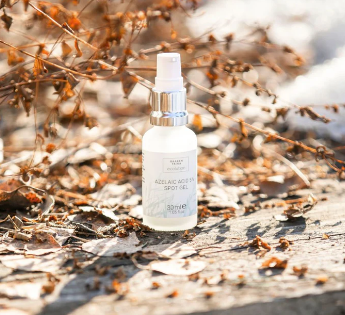 Azelaic Acid 5% Spot Gel, 94% naturlig, 30 ml