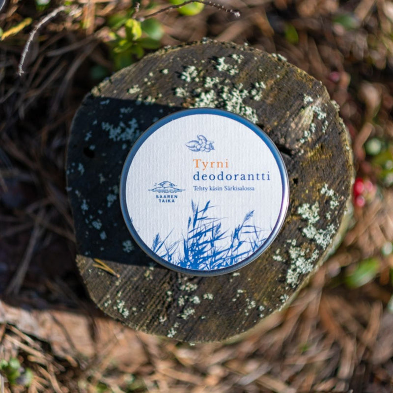 Deodorantkräm Tyrni/ Havtorn , ekologisk, vegansk, aluminiumfri och sodafri