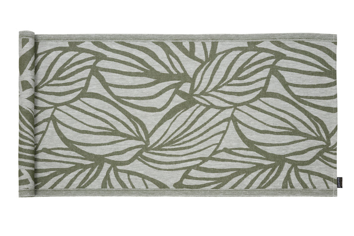 Aamukaste Löpare 45 X 140, vit/beige, vit/mörkgrön, vit/mörkblå