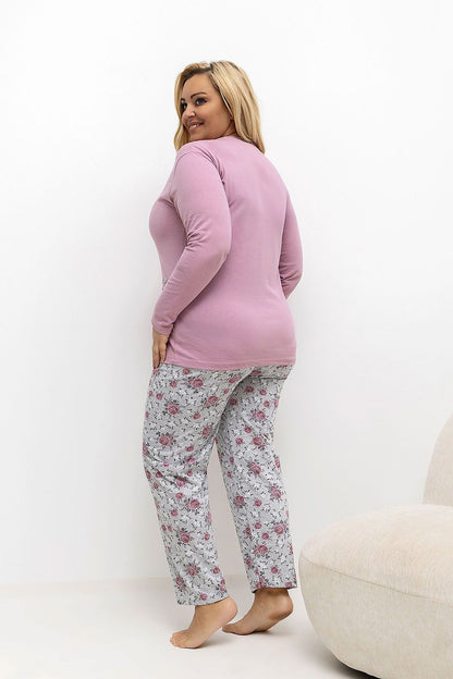  Plus Size Pajamas model 221188 Forever Pink 