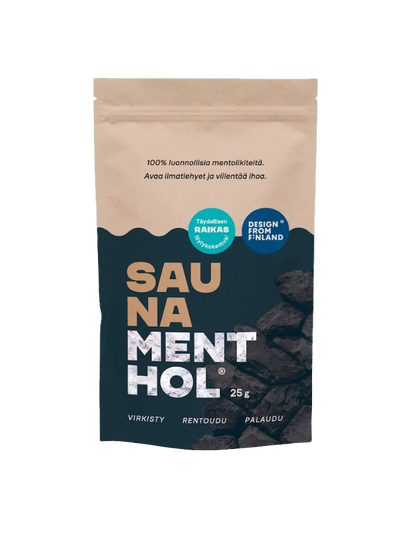 Saunamentolia, 25 g, riittää noin 80 saunaan